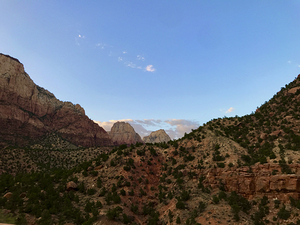 Zion At Dusk