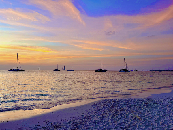 Aruba Sunset Print