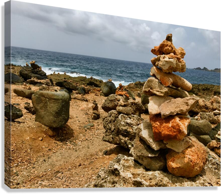 Aruba Rockscape Canvas Print