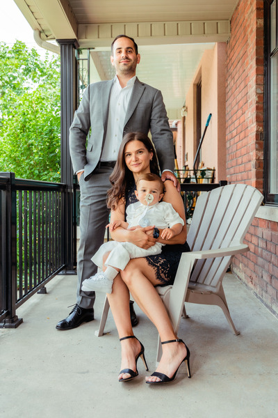 Gabriel and Adrianos Baptism - 03 Print