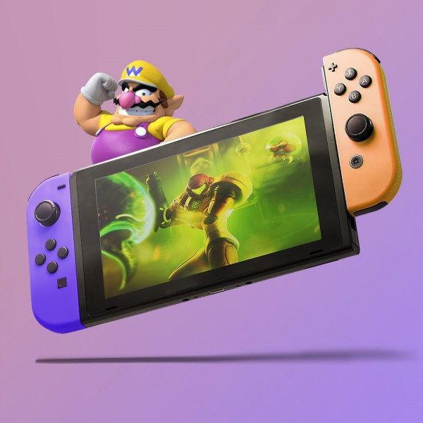 Nintendo Switch Wario Print