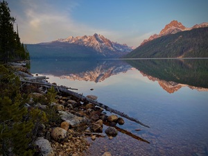 Morning Sawtooth Views