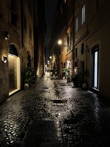 Evening stroll Rome