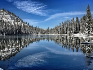 Snowslide Lake Blue