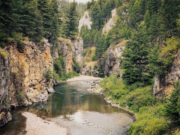 Sluice Canyon Print