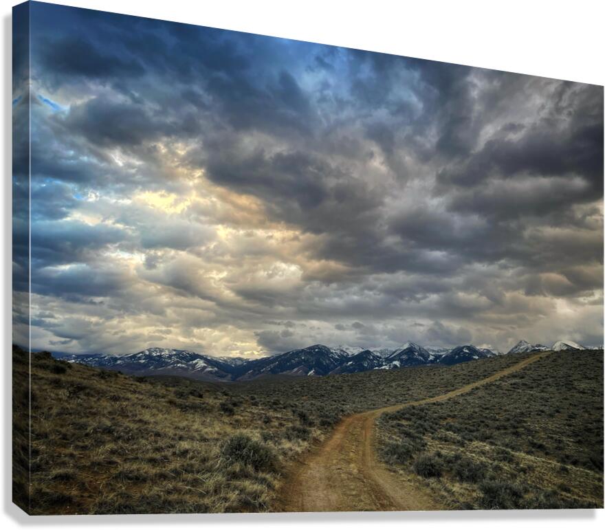 Storm Range Canvas Print