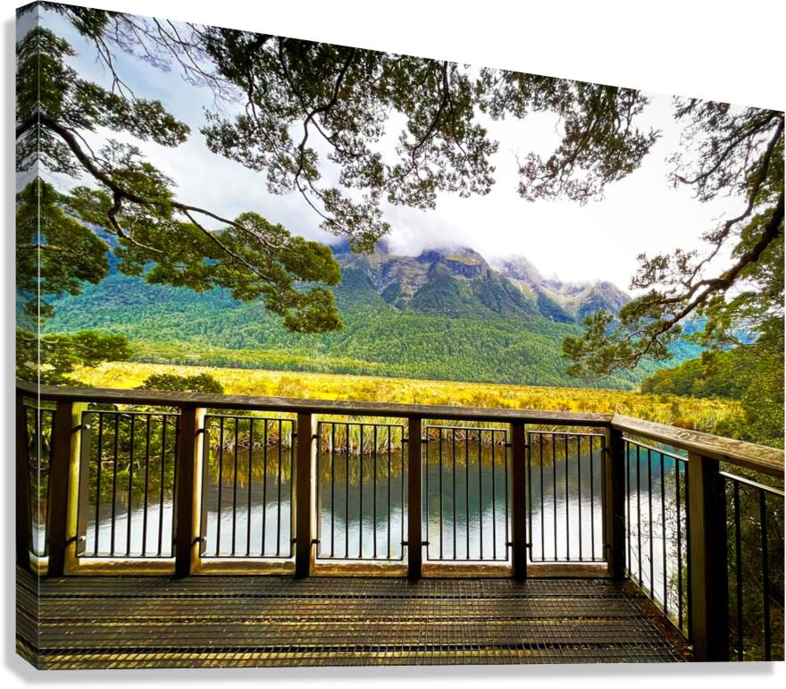 Mirror Lakes Canvas Print