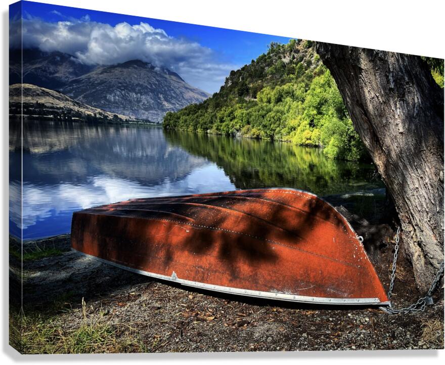 Row Boat Canvas Print
