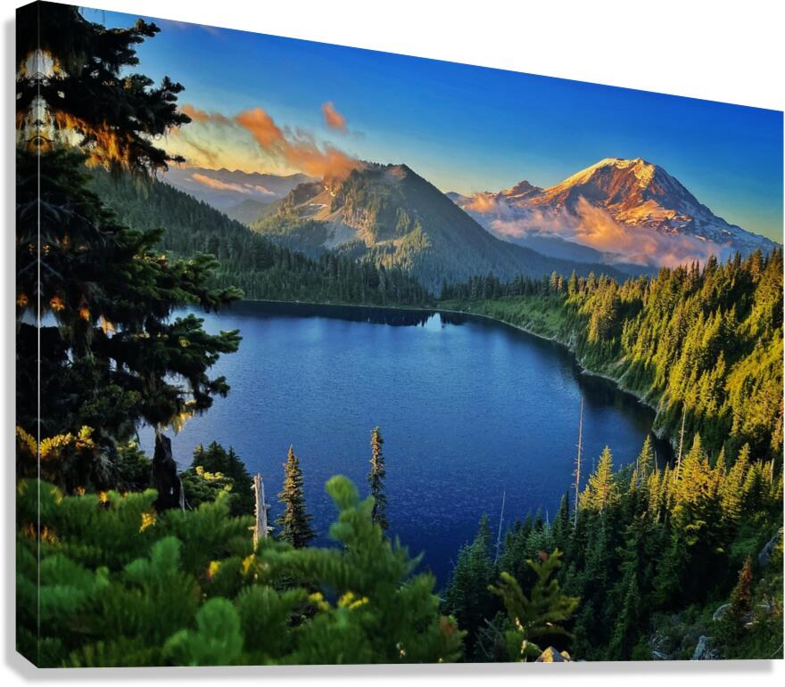 Summit Lake Canvas Print