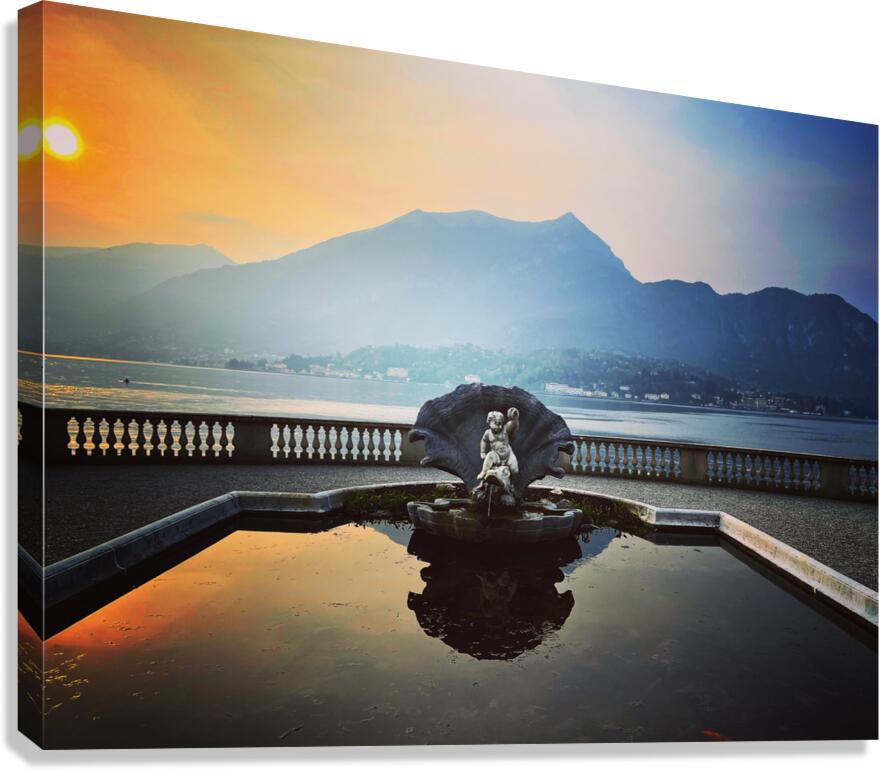 Bellagio Reflection Canvas Print