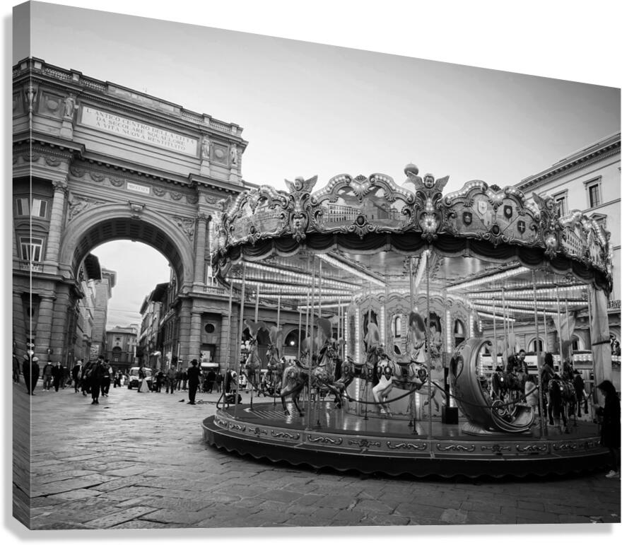 Carousel Florence Canvas Print