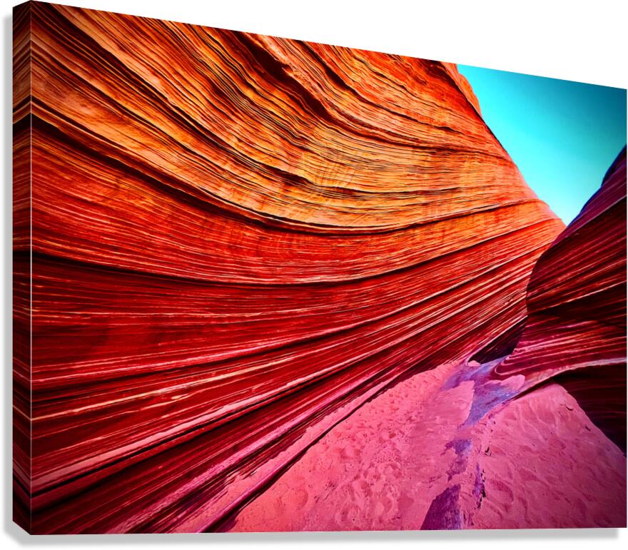 Rock Wave Canvas Print