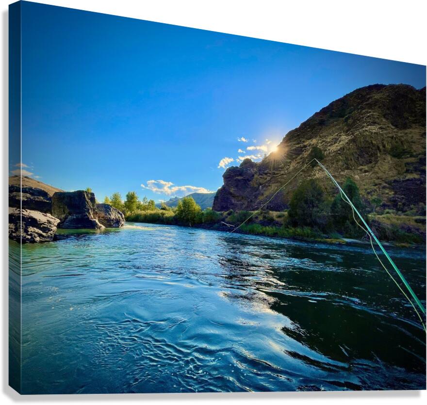Gone Fishing Canvas Print