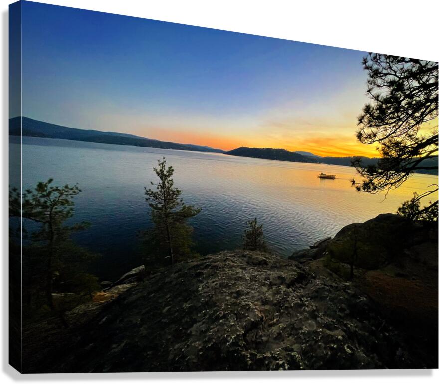 Lake Side Canvas Print