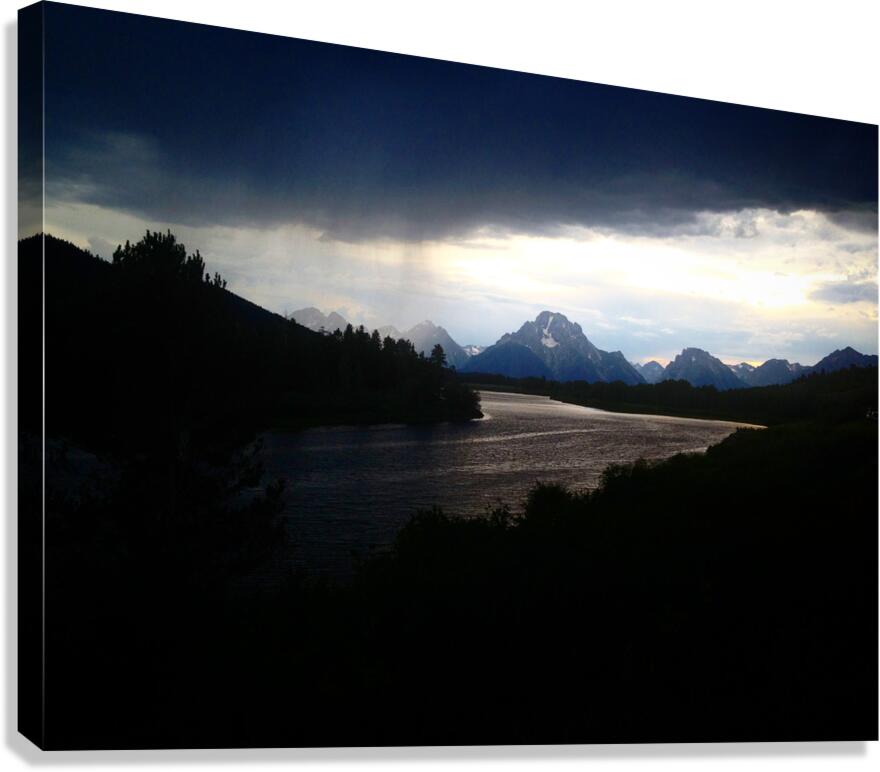 Light in Darkness Canvas Print