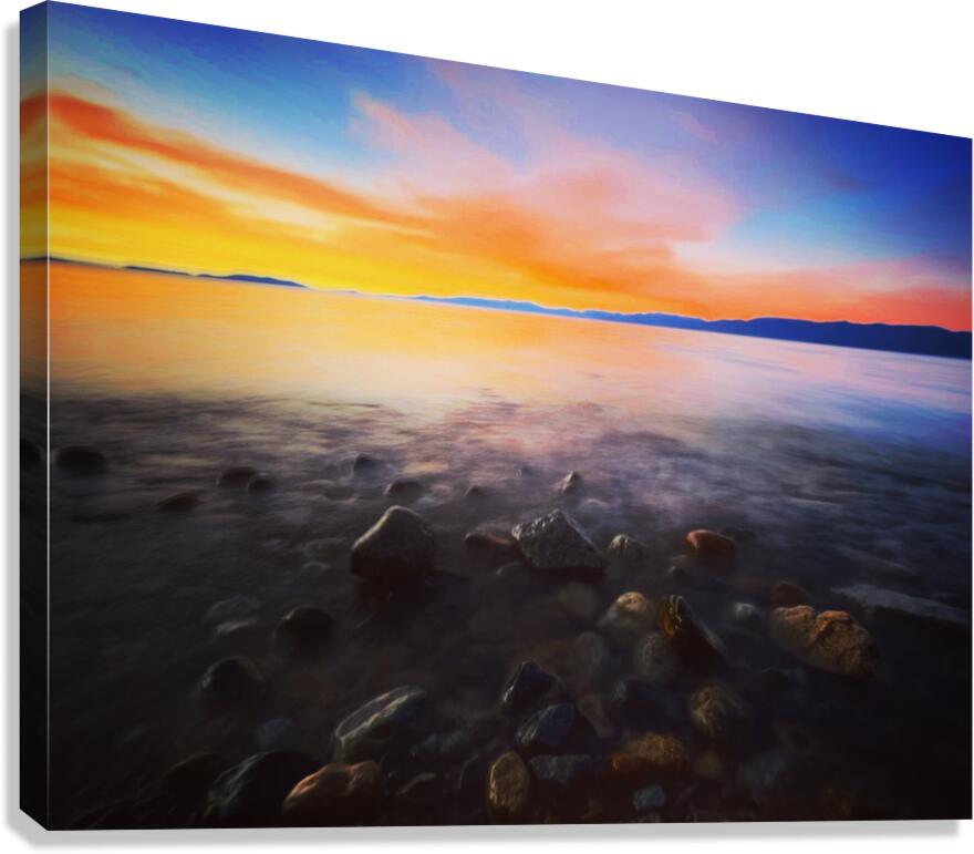 Tahoe Sunset Canvas Print