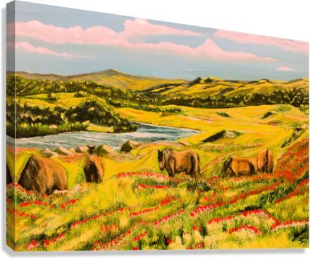 Roaming Free Canvas Print