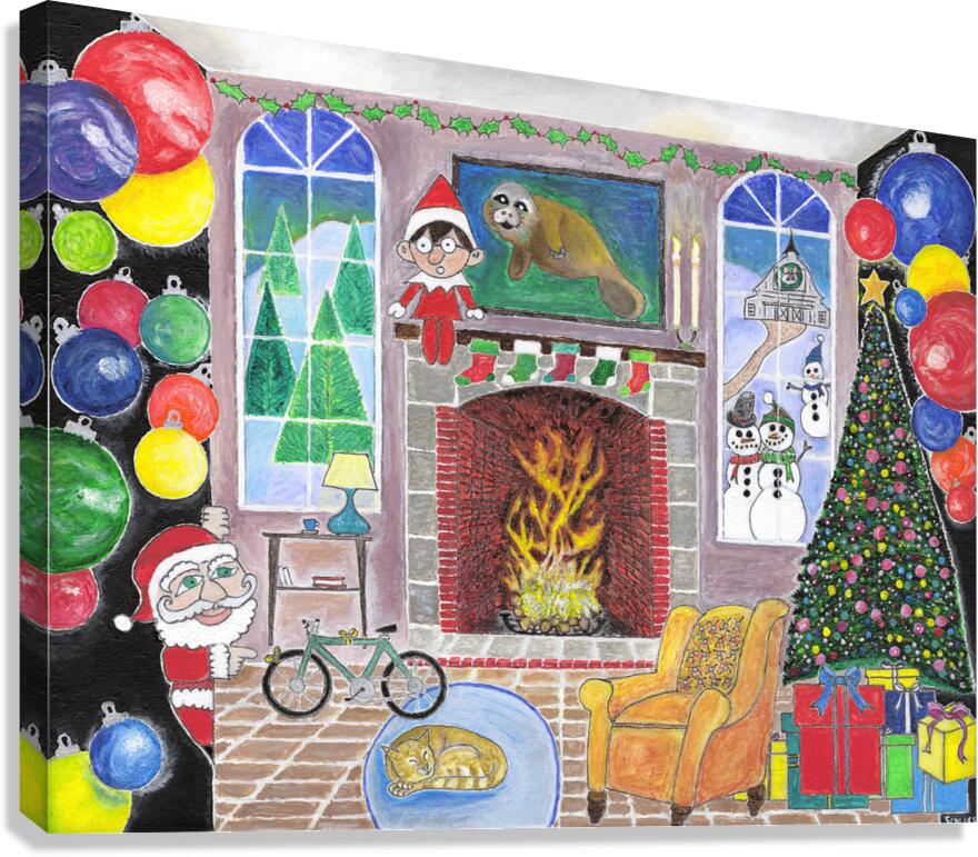 Christmas final Canvas Print