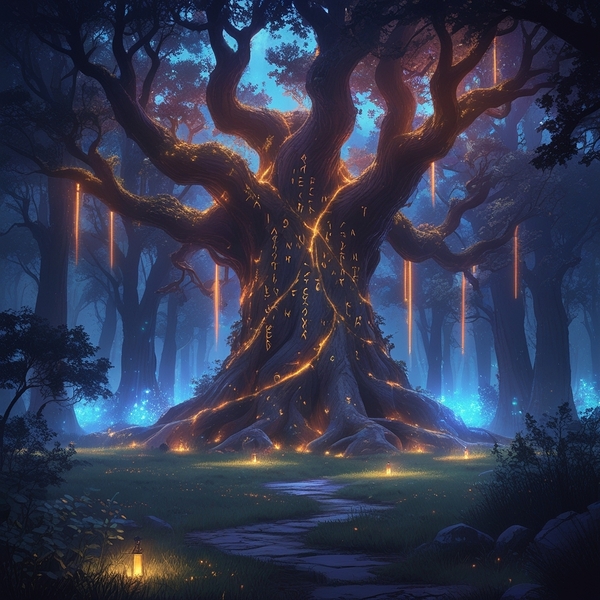 The Enchanted Tree Print