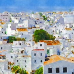 White village of Andalusia