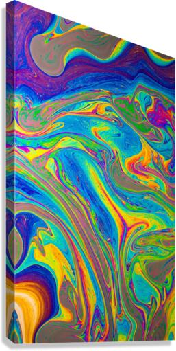 Psycodelic Abstract Canvas Print