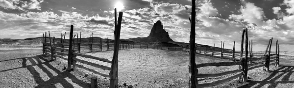 Agathla Peak Corral  Print