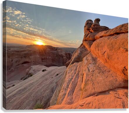 Moab Sunrise 05  Canvas Print