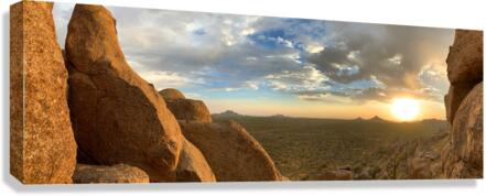 Browns Ranch Sunset Canvas Print