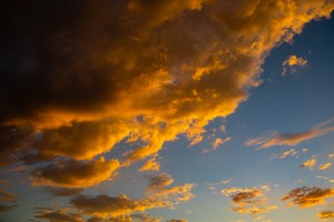 Impressive Orange Clouds