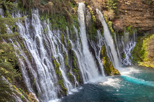 Burney Falls from the side