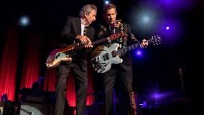 Chris Isaak and Rowland Salley 