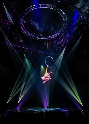 Cirque Le Noir Aerial Ring