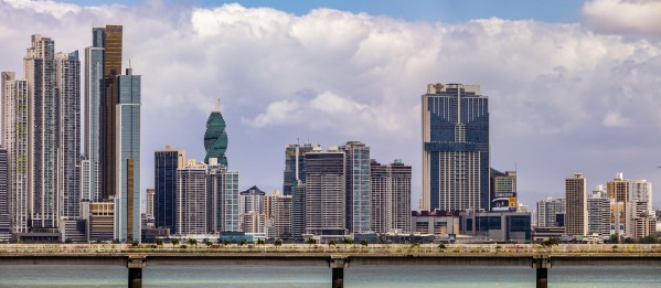 Panama City Small Panorama by Nicholas