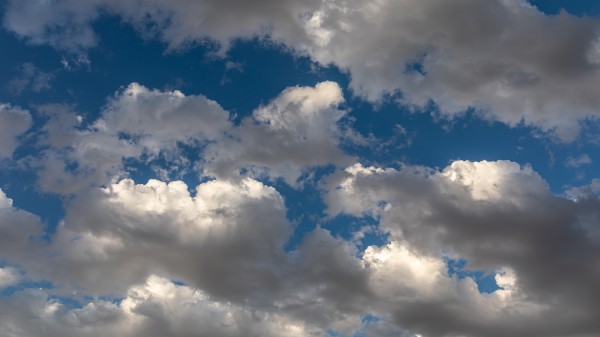 Blue Sky Clouds  Print