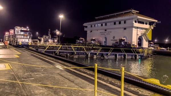 Panama Canal Miraflores Locks Print