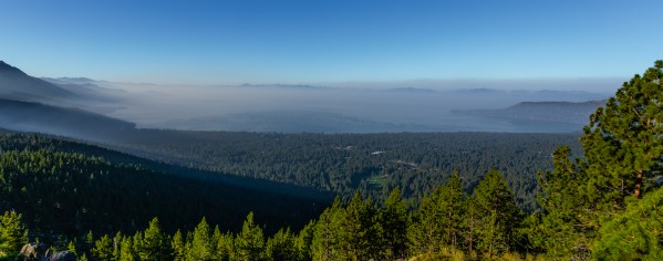 Smokey Lake Tahoe Full Panorama by Nicholas