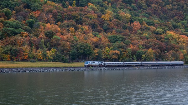 Hudson River Commute  by Nicholas