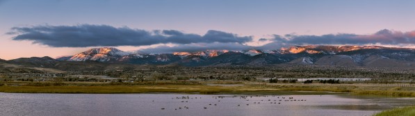 Mt. Rose and Slide Mountain Pano by Nicholas