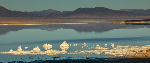 Mono Lake Tufa in Blue by Nicholas