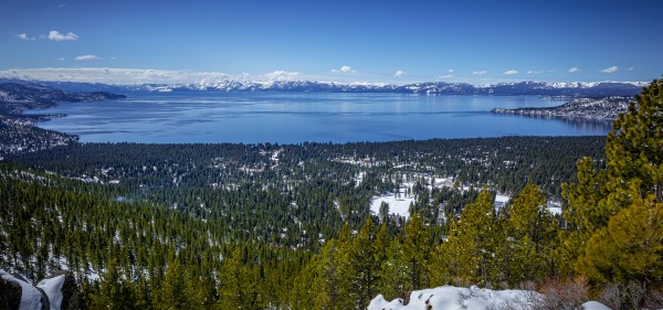Lake Tahoe Pano by Nicholas