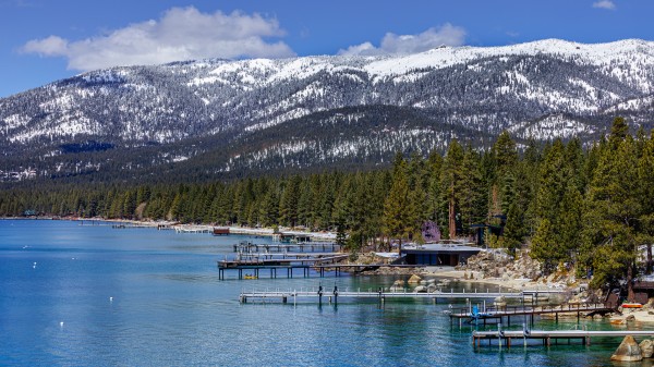 Docks at Incline Village by Nicholas