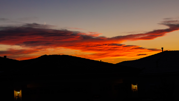 Suburban Sunset Print