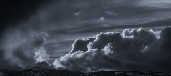 Storm Coming B&W Print