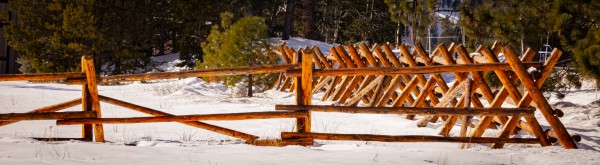 Fence Line Squaw Valley by Nicholas