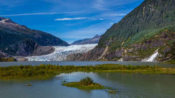 Mendenhall Glacier Vivid by Nicholas