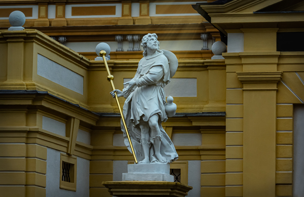 Melk Abbey Statuary  by Nicholas
