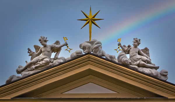 Melk Abbey Roof Art by Nicholas
