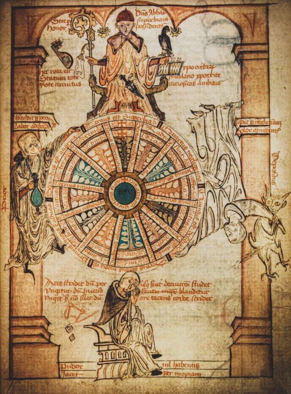 Parchment Art Melk Abbey by Nicholas