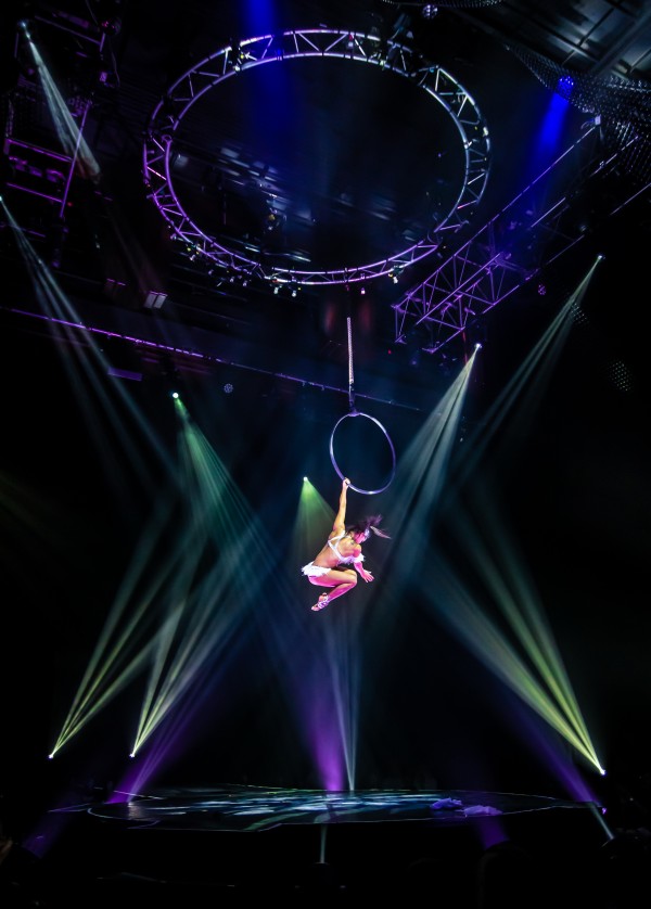 Cirque Le Noir Aerial Ring by Nicholas