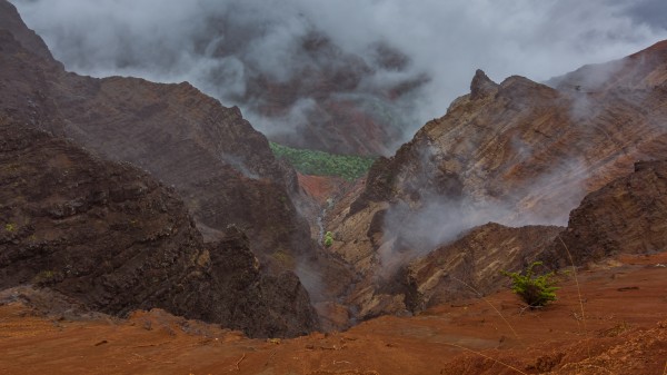 Waimea Canyon Dropoff 1 by Nicholas